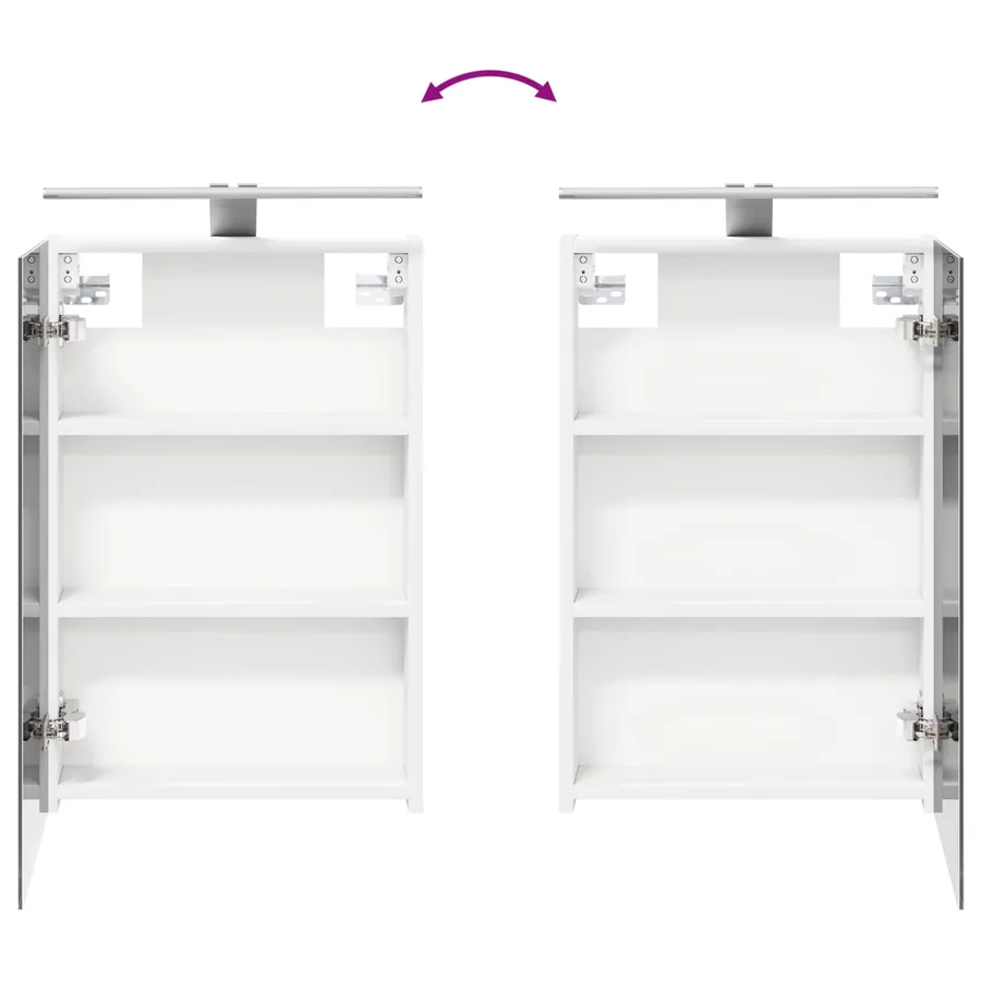 Ensemble de Meubles de Salle de Bain 3 pcs 120 x 10,5 x 60,5 cm - 12