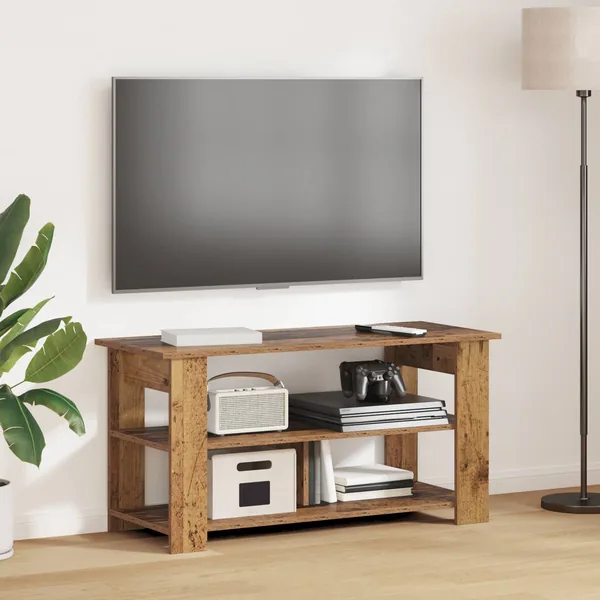 Support de télévision Bois ancien 100 x 40 x 50 cm
