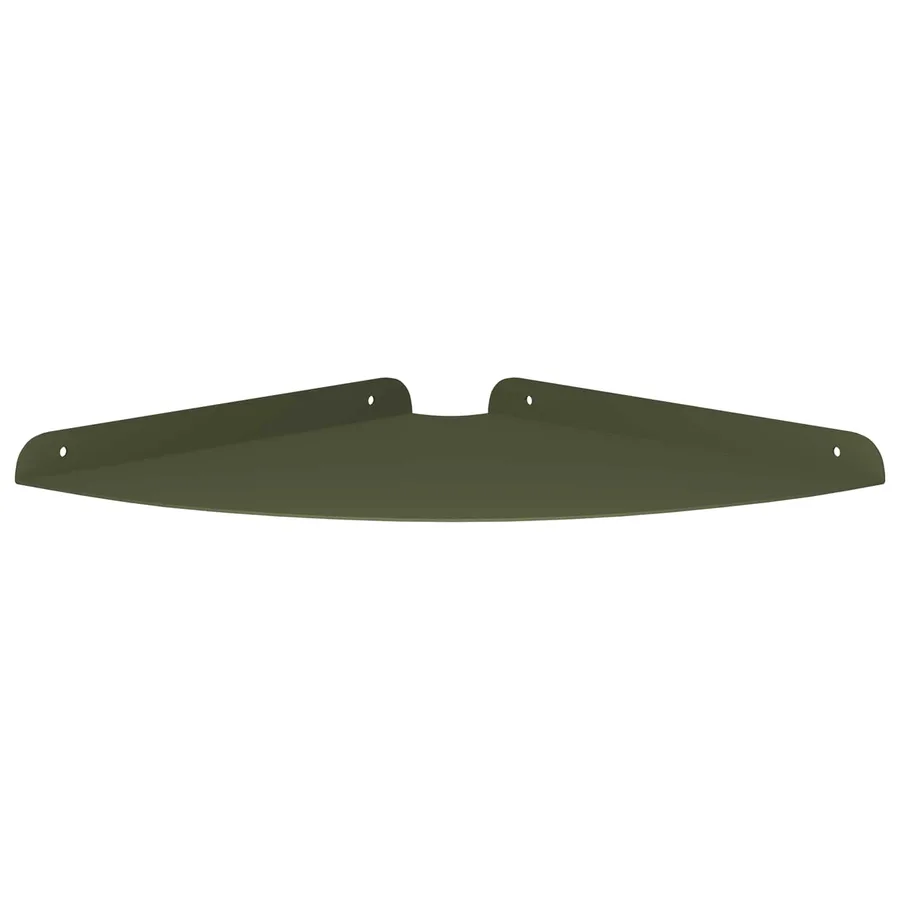 Étagère flottante avec étagère 4 pcs Vert olive 30 x 30 x 2 cm - 5