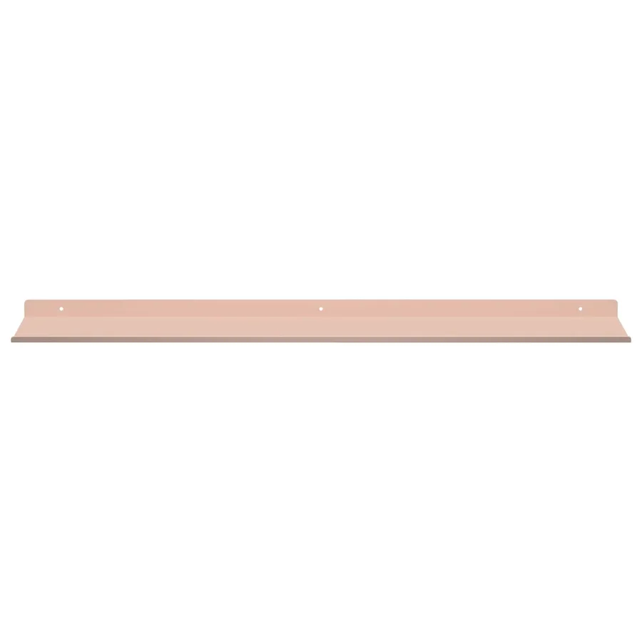 Étagère flottante 2 pcs Rose 80 x 18 x 2,5 cm Acier - 5