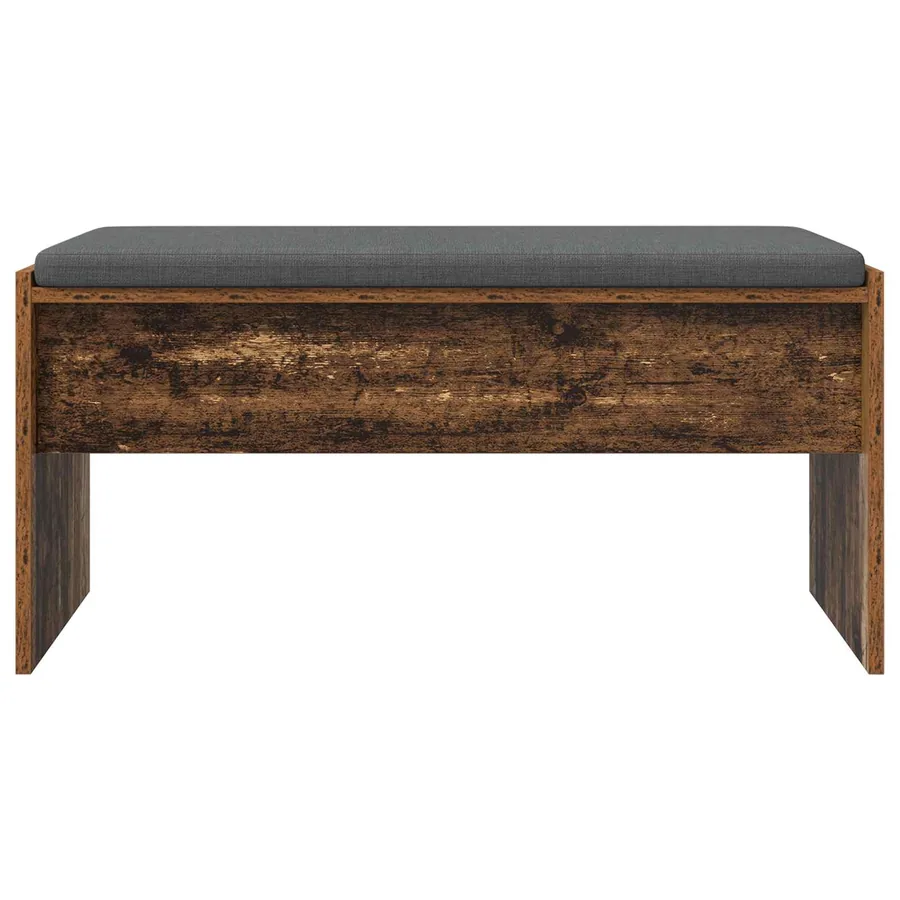 Banc d'entrée avec coussin Bois ancien 83 x 38 x 40 cm - 5