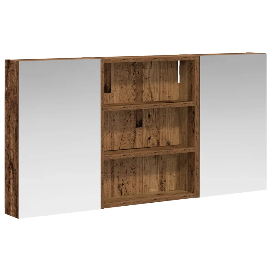 Ensemble de Meubles de Salle de Bain 3 pcs 100 x 10,5 x 50 cm - 2