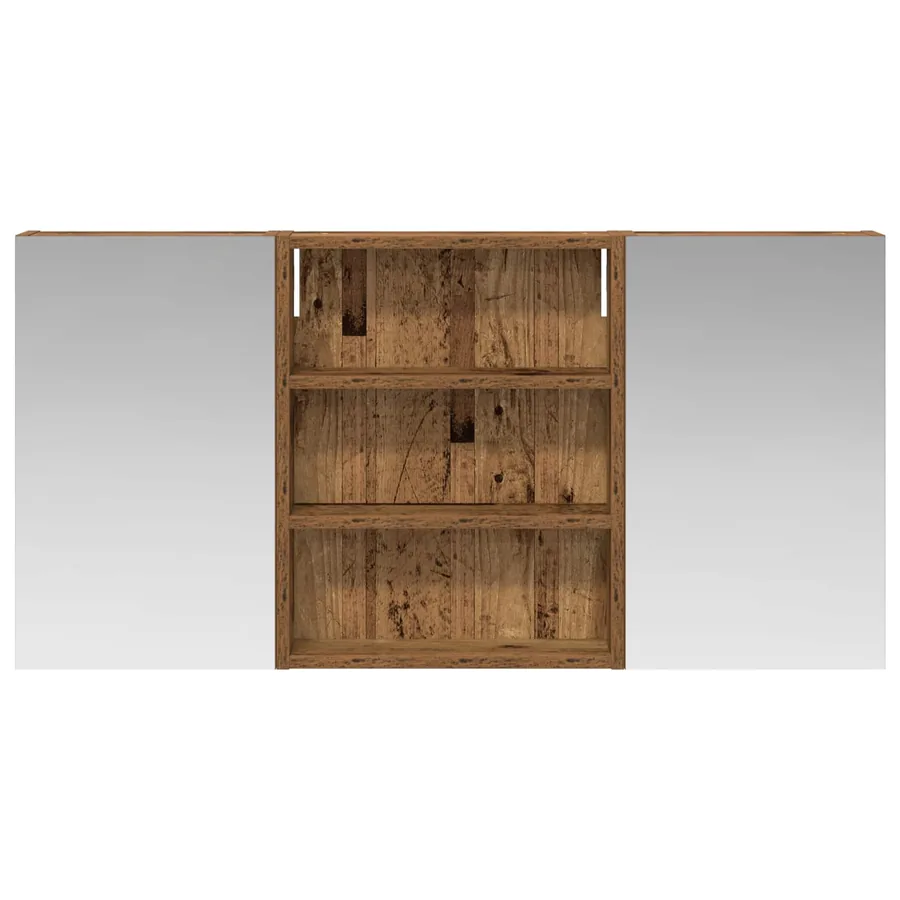 Ensemble de Meubles de Salle de Bain 3 pcs 100 x 10,5 x 50 cm - 6