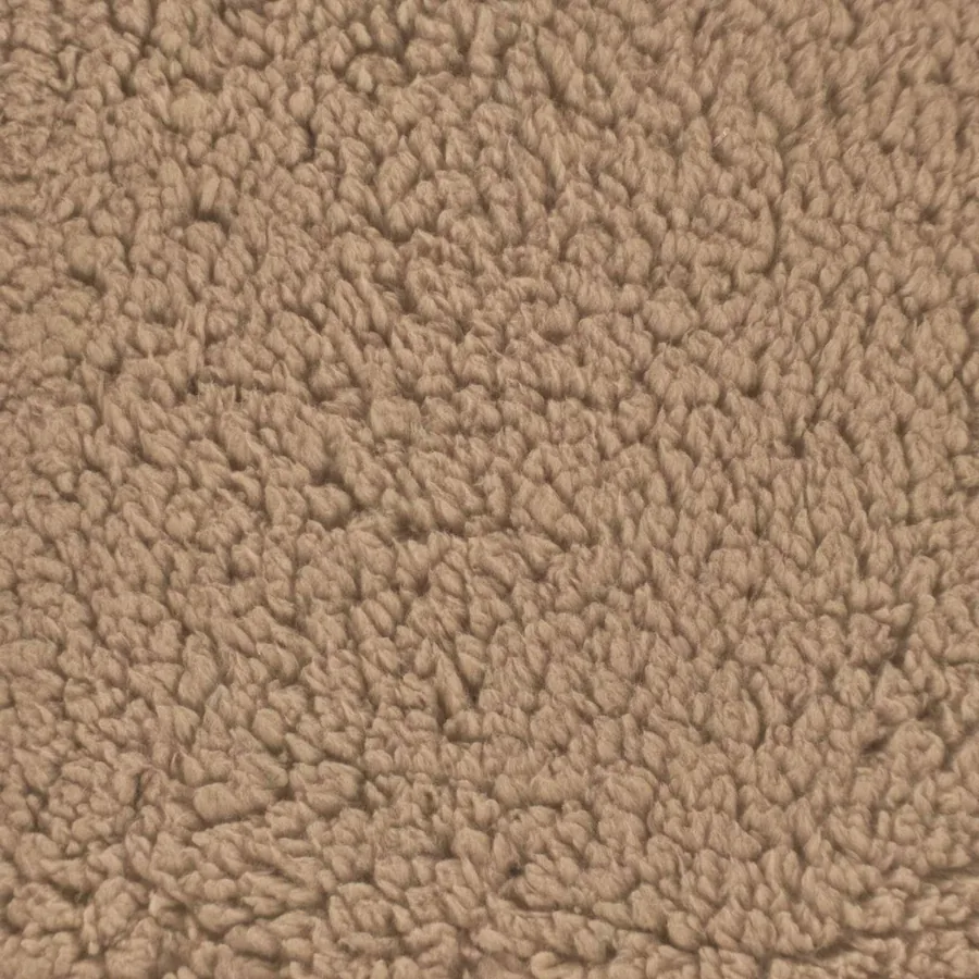 Duvet d'hiver Taupe 200 x 220 cm Microfibre et polaire Teddy - 9