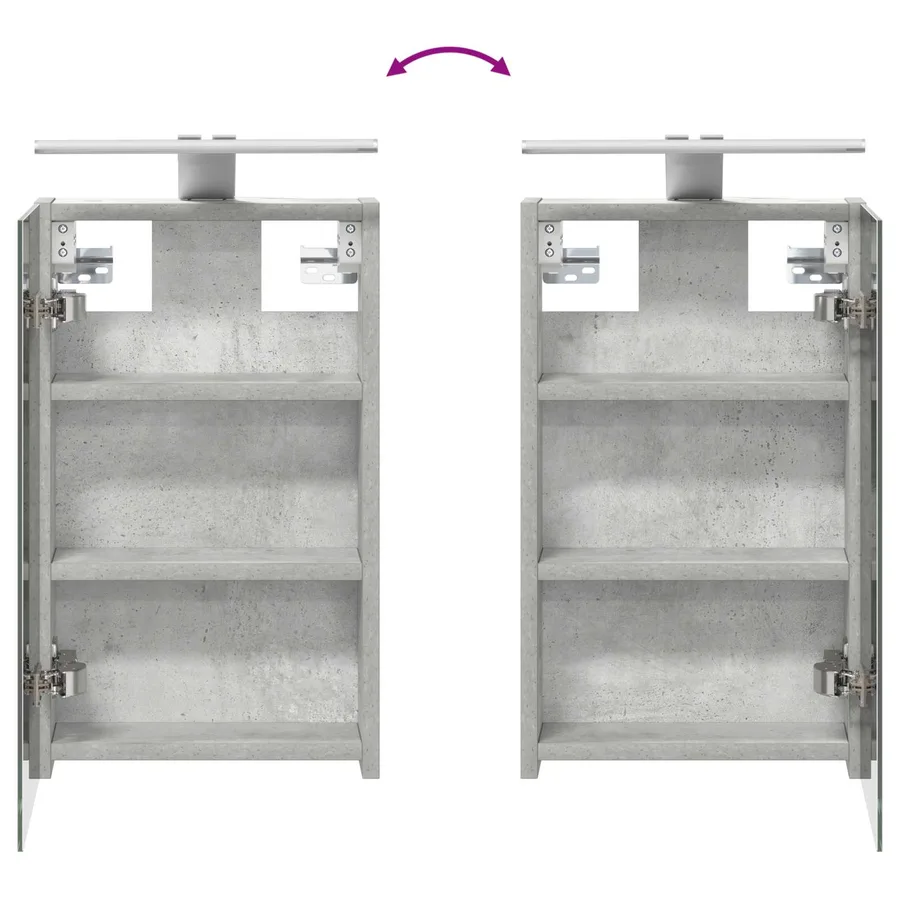 Ensemble de Meubles de Salle de Bain 3 pcs 80 x 10,5 x 50 cm - 12