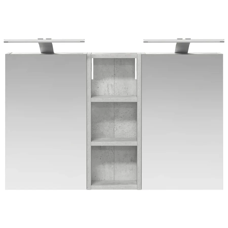 Ensemble de Meubles de Salle de Bain 3 pcs 80 x 10,5 x 50 cm - 6