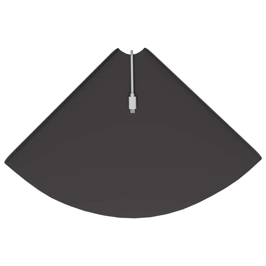 Étagère Flottante d'Angle 2 pcs Noir 30 x 30 x 2 cm - 9