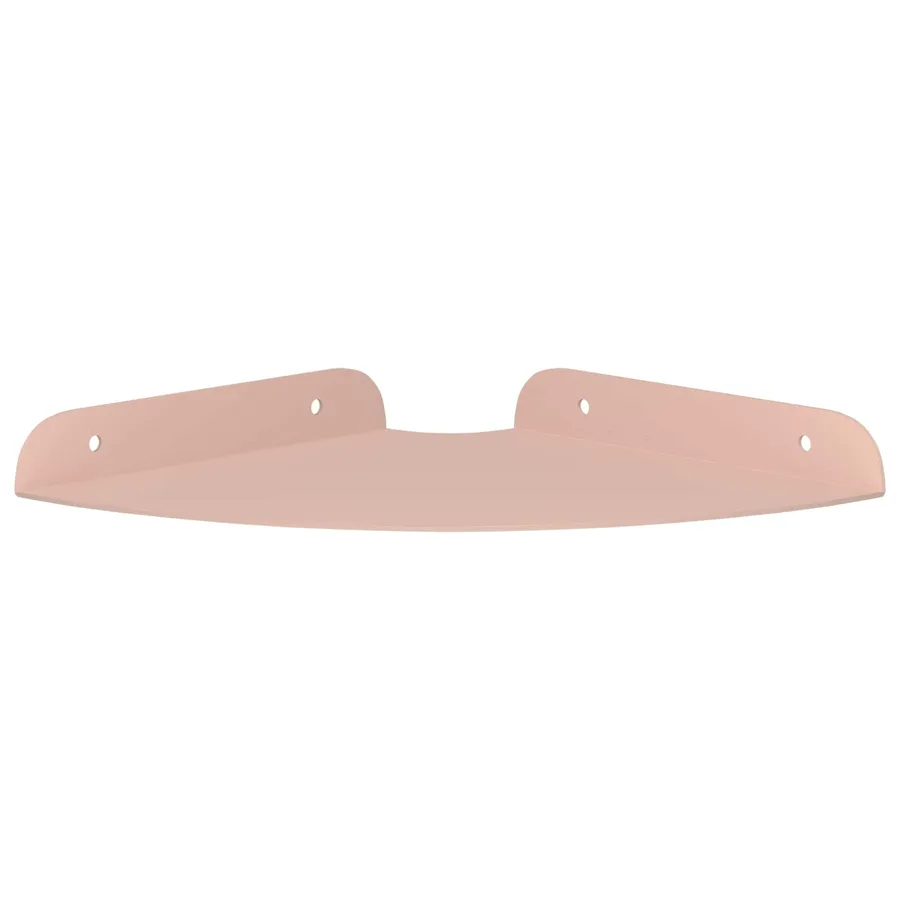 Étagère flottante avec étagère 2 pcs Rose 18 x 18 x 2 cm - 5