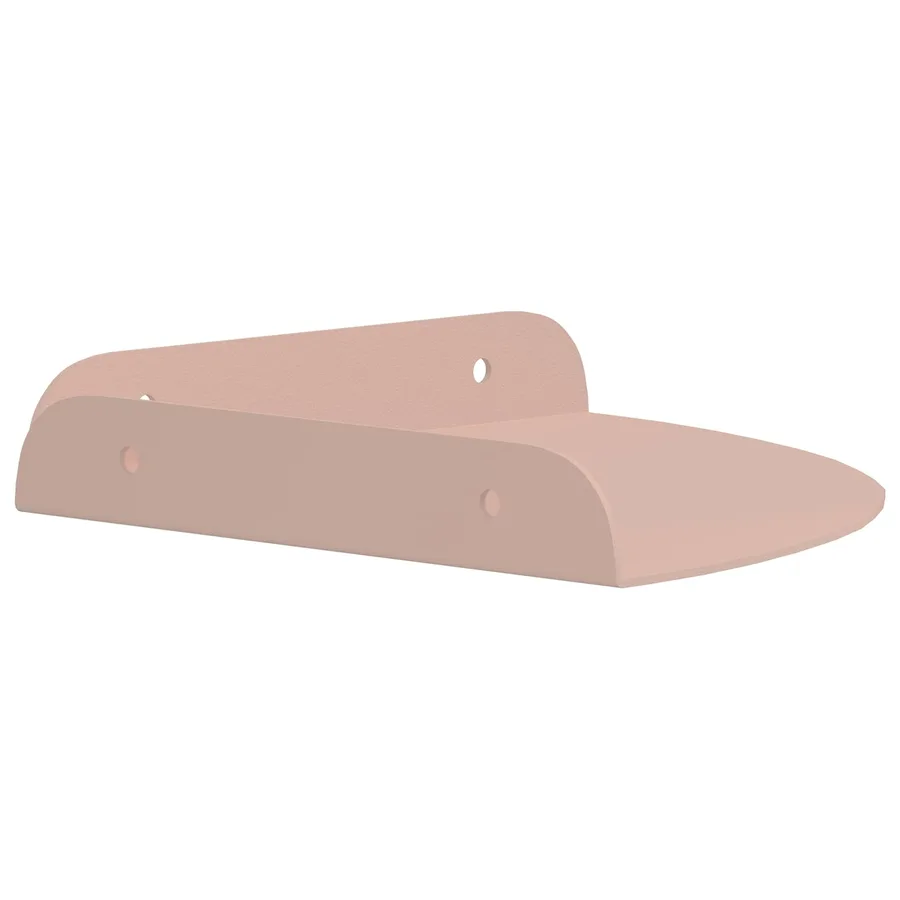Étagère flottante avec étagère 2 pcs Rose 18 x 18 x 2 cm - 6