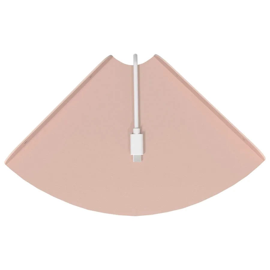 Étagère flottante avec étagère 2 pcs Rose 18 x 18 x 2 cm - 9