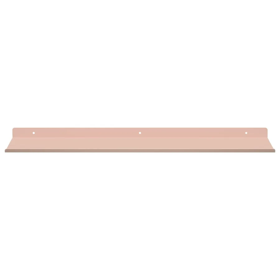 Étagère flottante 2 pcs Rose 60 x 18 x 2,5 cm Acier - 5