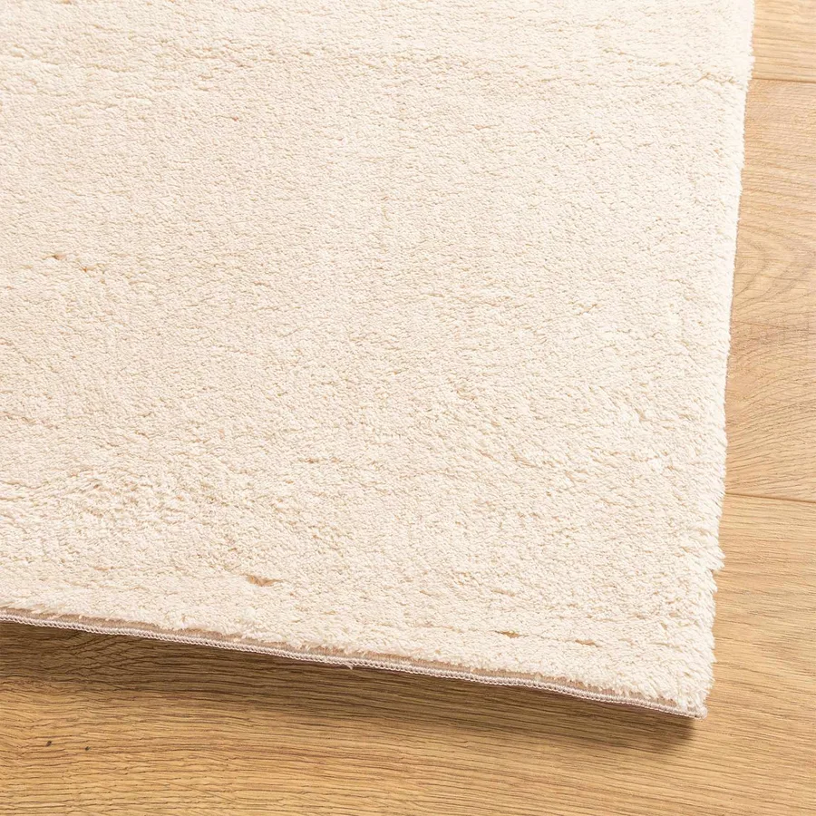 Tapis doux à poils moyens et lavable HUARTE Beige 80 x 750 cm - 7