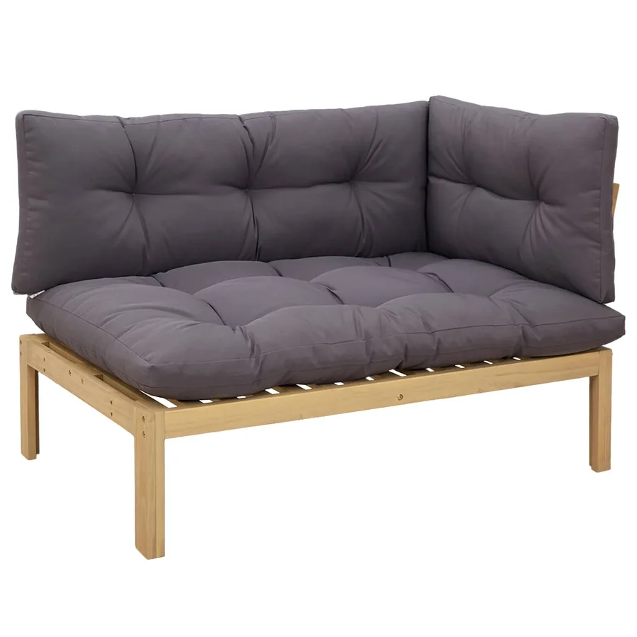 5 Pièce Unité du canapé en palette de jardin - 5