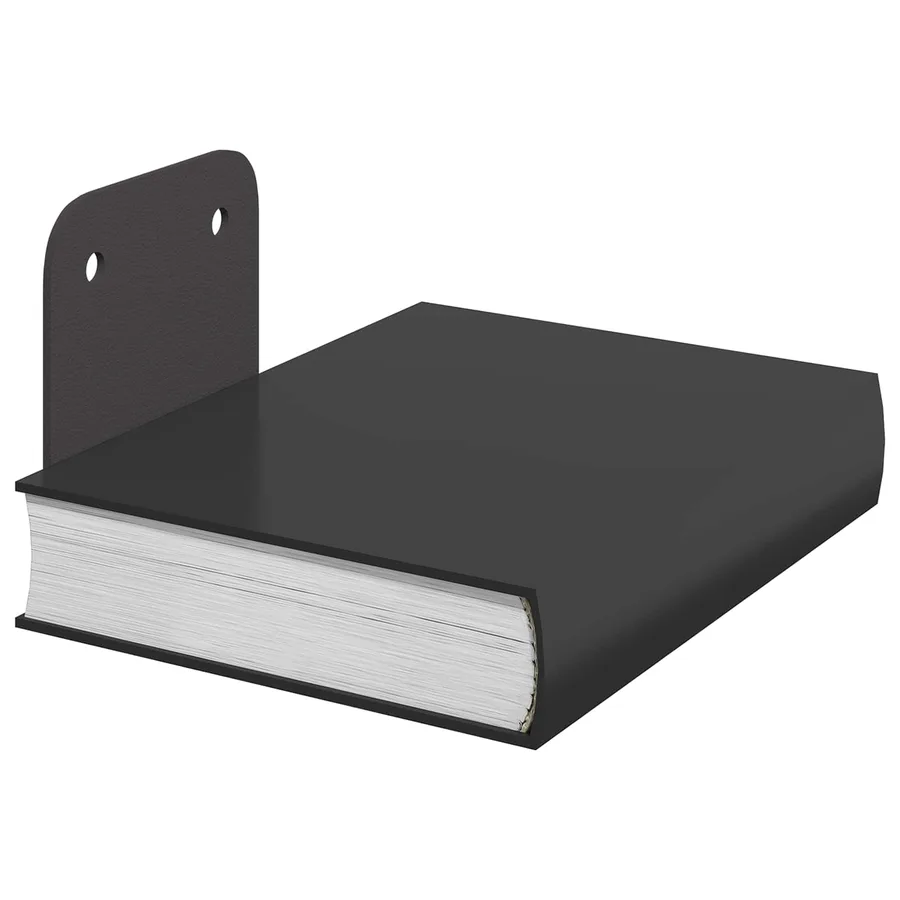 Étagère flottante avec étagère 8 pcs Noir 6 x 10,8 x 6,6 cm - 3