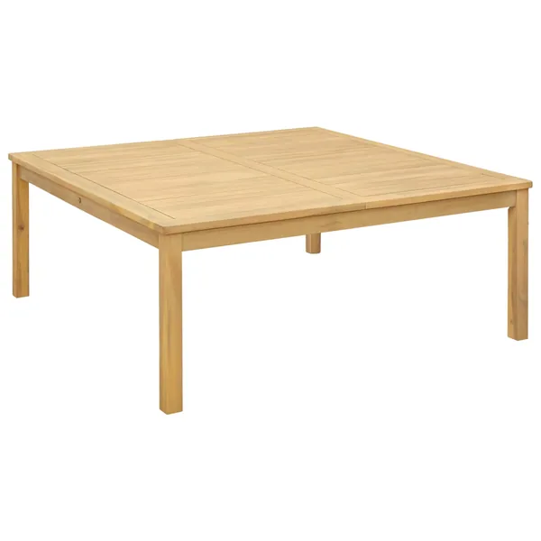 Table basse Acacia clair 110 x 110 x 45 cm Bois d'Acacia Massif