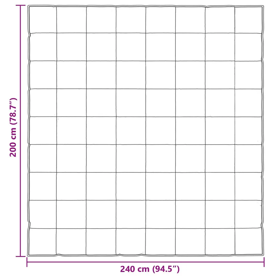 Duvet d'été simple Doré 200 x 240 cm Satin et Microfibre - 8