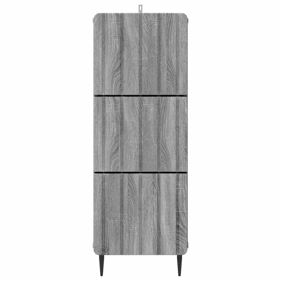 Armoire à tiroirs Sonoma gris 33 x 34,5 x 92 cm - 6