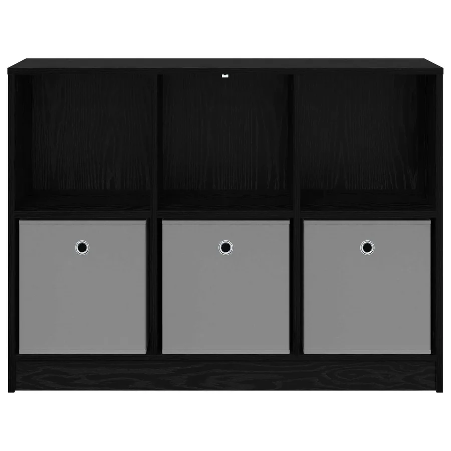 Buffet avec tiroir Chêne noir 102 x 32 x 73,5 cm - 6