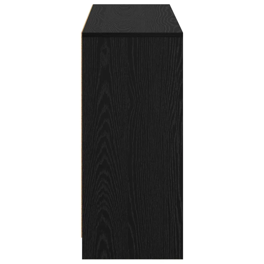 Buffet avec tiroir Chêne noir 102 x 32 x 73,5 cm - 7