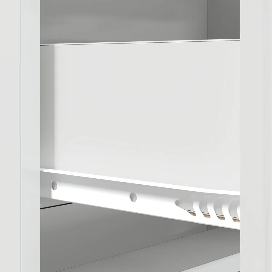 Armoire à tiroirs Blanc brillant 66 x 34,5 x 92 cm - 8