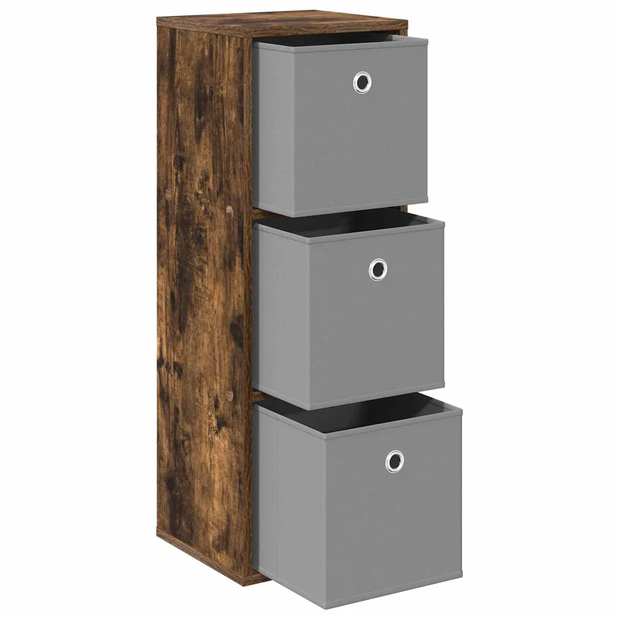 Buffet avec tiroir Chêne fumé 30,5 x 27 x 84,5 cm - 4
