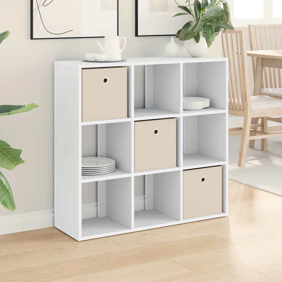 Buffet avec tiroir Blanc 88,5 x 29 x 84,5 cm