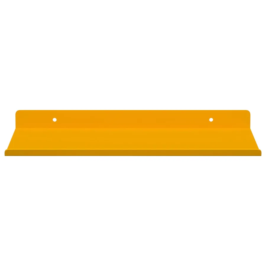 Étagère flottante 4 pcs Jaune moutarde 30 x 18 x 2,5 cm Acier - 5
