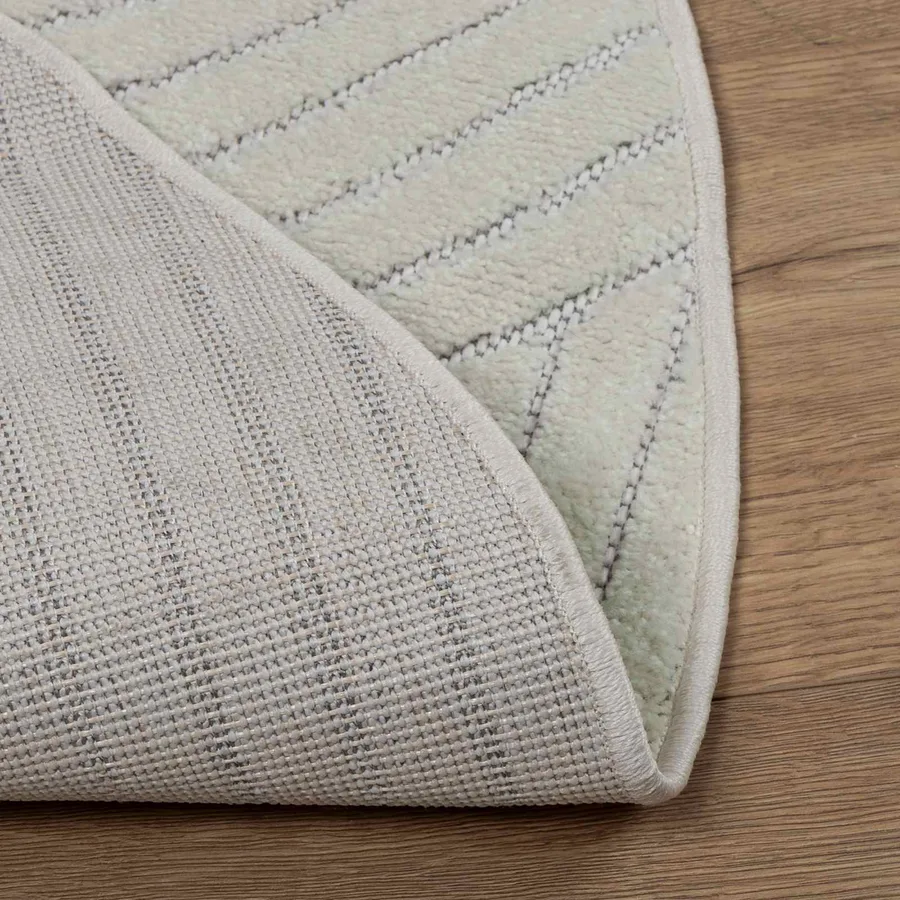 Tapis de surface Rond PALMERAS Vert Ø 200 CM Polyester - 4