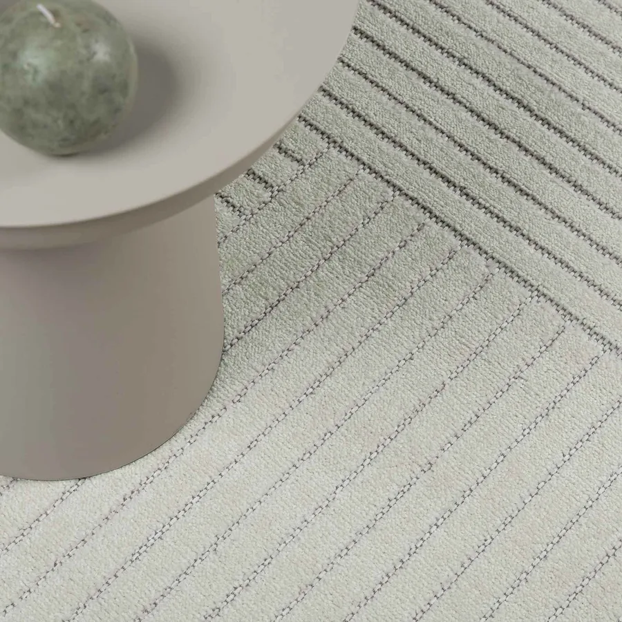 Tapis de surface Rond PALMERAS Vert Ø 200 CM Polyester - 5