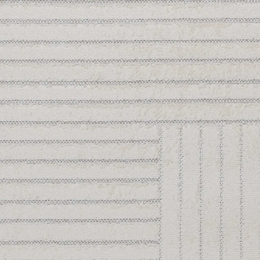Tapis de surface Carré PALMERAS Crème 240 x 240 cm Polyester - 7