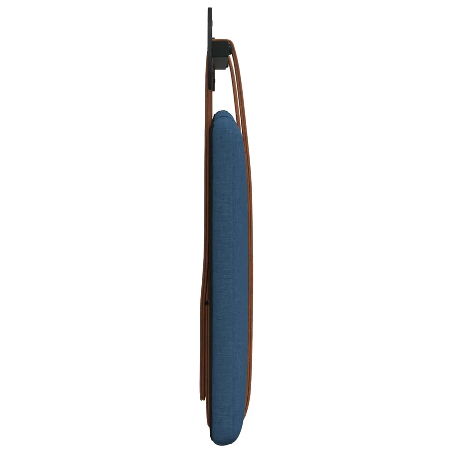 Tête de lit suspendue Bleu PU antique - 6