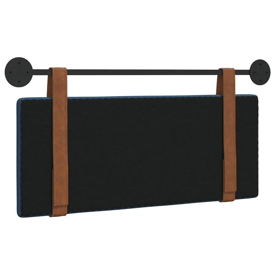 Tête de lit suspendue Bleu PU antique - 7