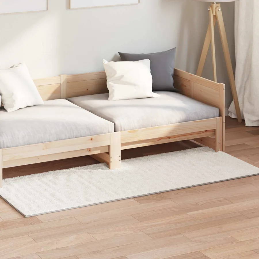 Tapis de surface SIROLO Crème 200 x 80 cm Polyester - 3