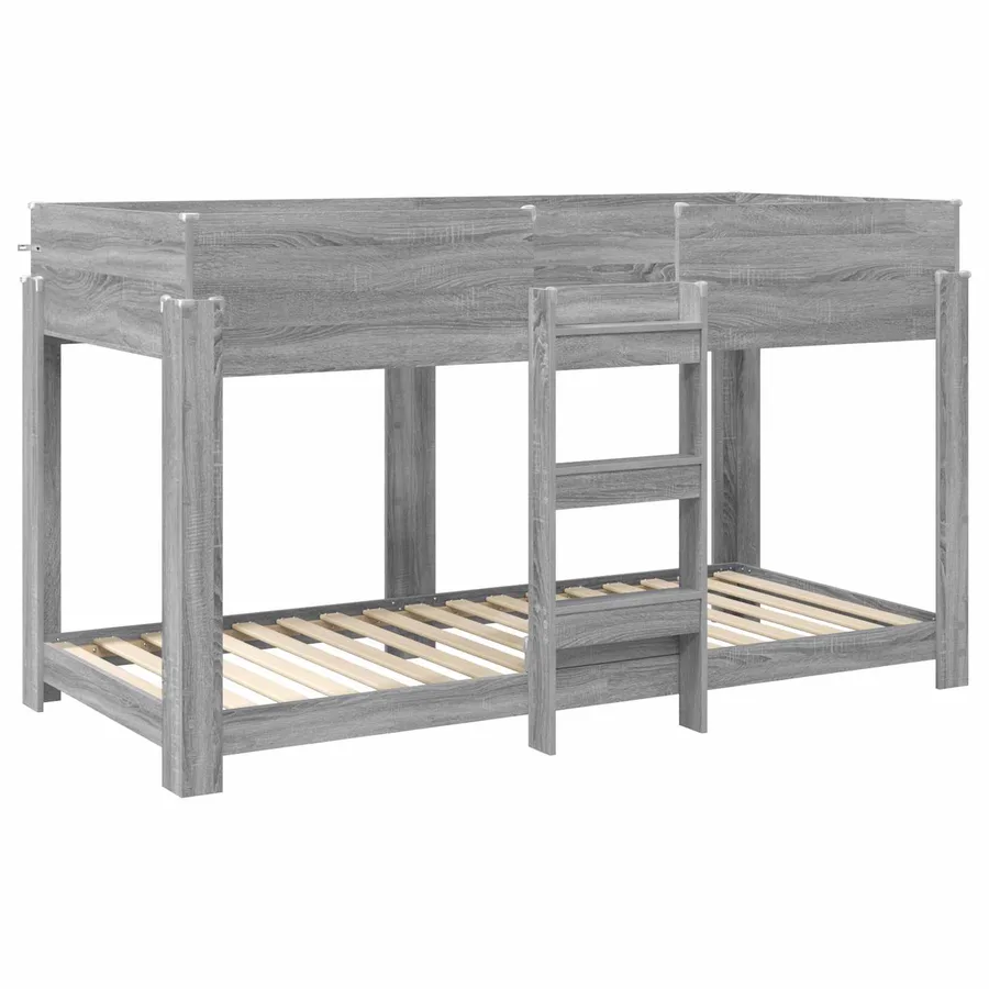 Lit Superposé pour Enfants Gris Sonoma 90 x 190 cm - 4