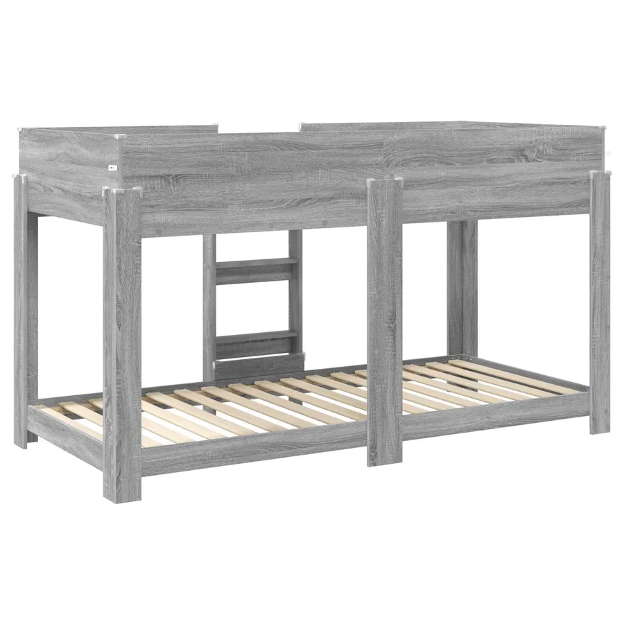 Lit Superposé pour Enfants Gris Sonoma 90 x 190 cm - 7