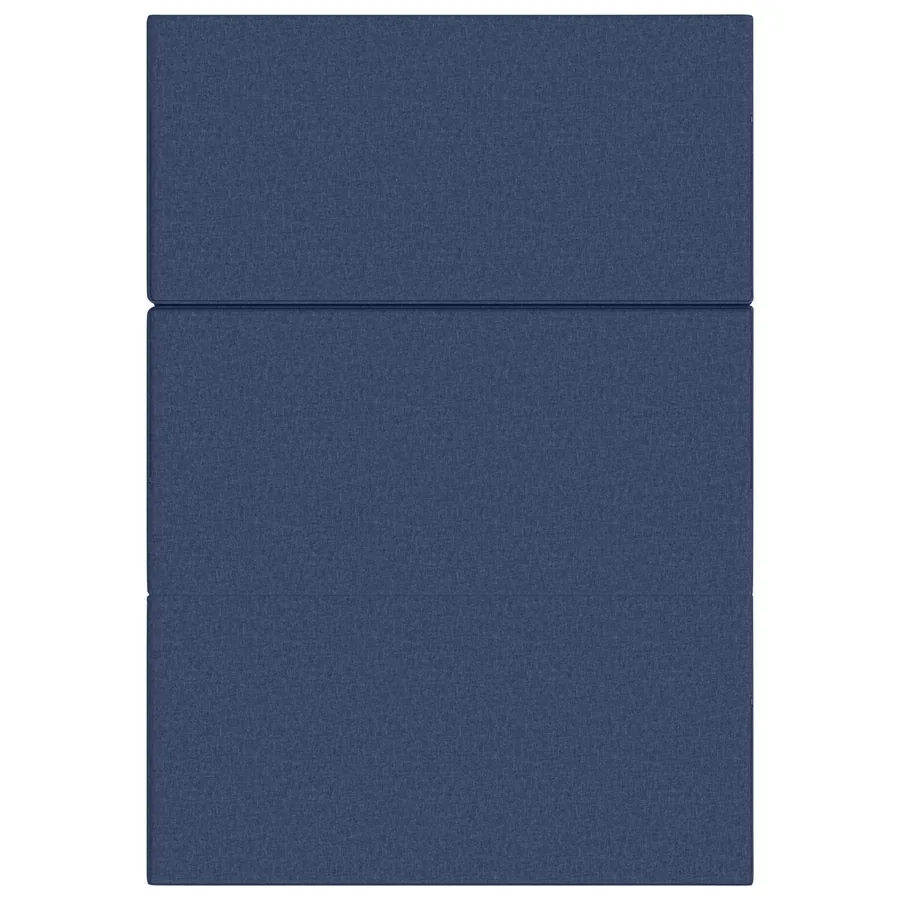 Canapé-lit pliable 120 x 67 x 45 cm Bleu - 5