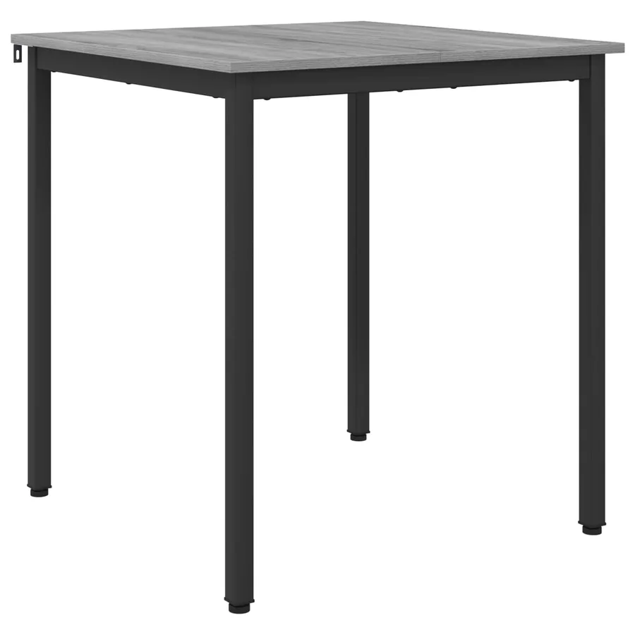 Table de salle à manger / Table de repas 70 x 70 x 75 cm MÉTAL - 2