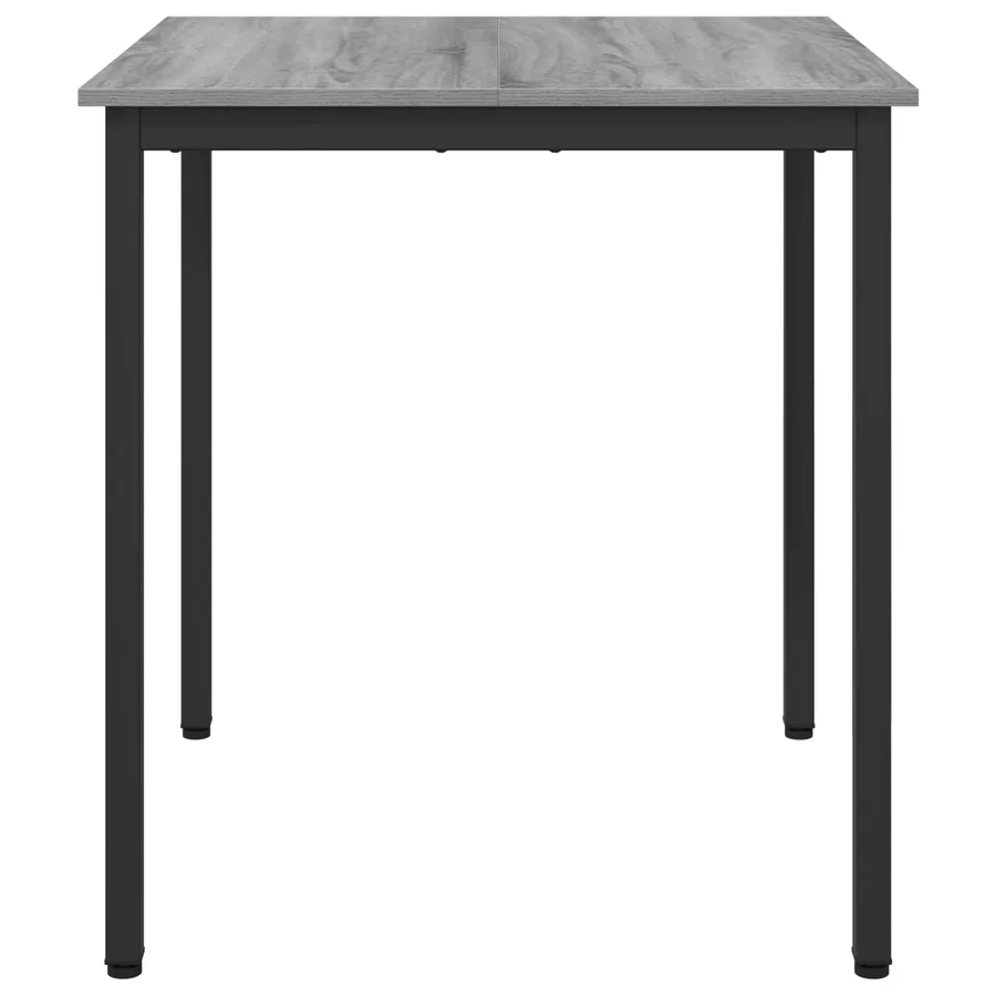 Table de salle à manger / Table de repas 70 x 70 x 75 cm MÉTAL - 6