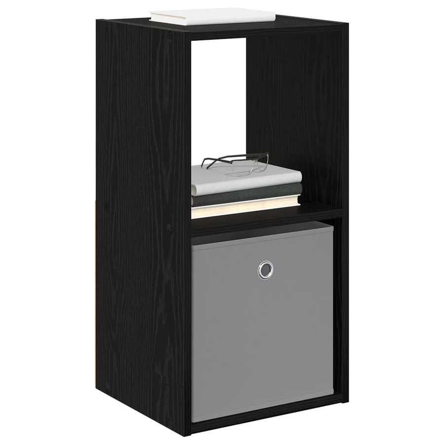 Table de chevet Chêne noir 35 x 32 x 68,5 cm Bois d'ingénierie - 3