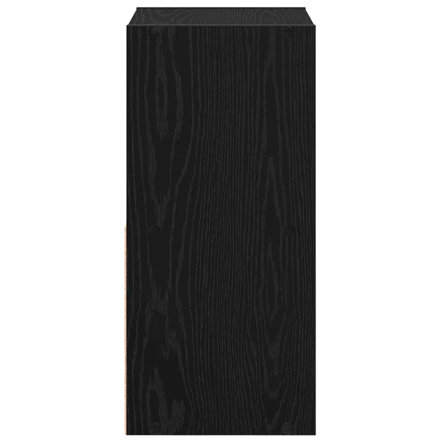 Table de chevet Chêne noir 35 x 32 x 68,5 cm Bois d'ingénierie - 7