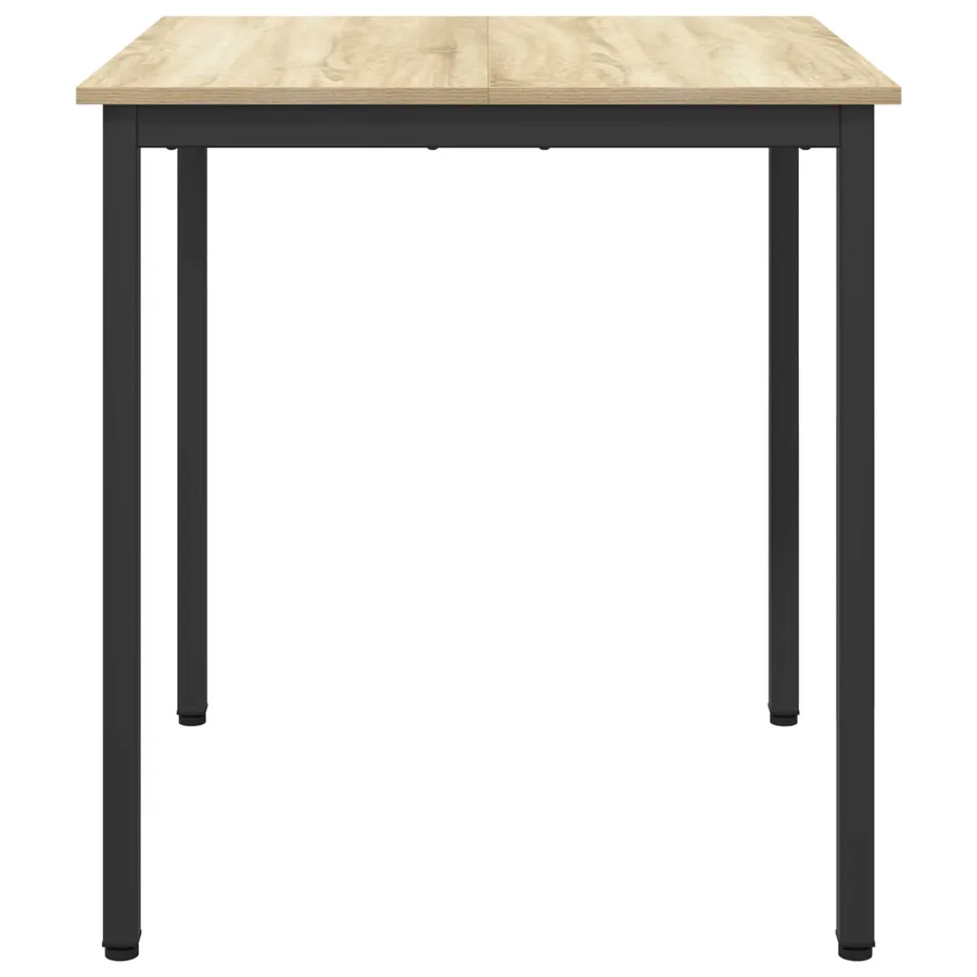 Table de salle à manger / Table de repas 70 x 70 x 75 cm MÉTAL - 6