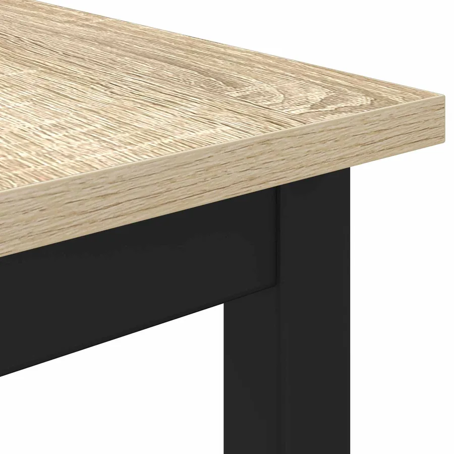 Table de salle à manger / Table de repas 70 x 70 x 75 cm MÉTAL - 7