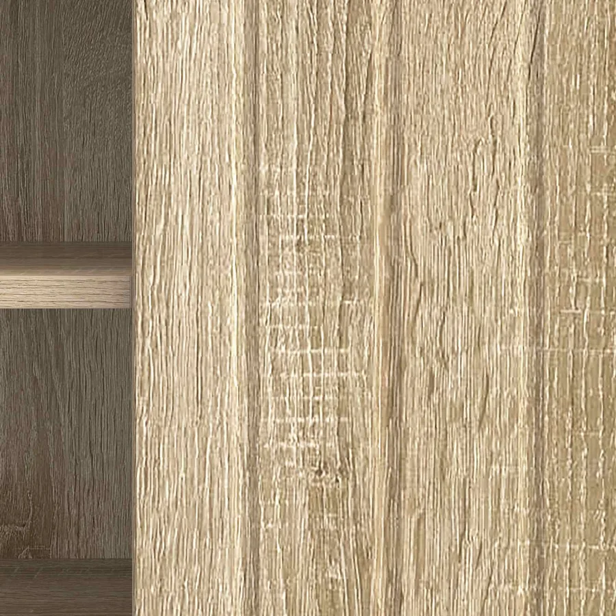 Meuble TV Chêne Sonoma 150 x 31 x 52 cm Bois d'ingénierie - 8