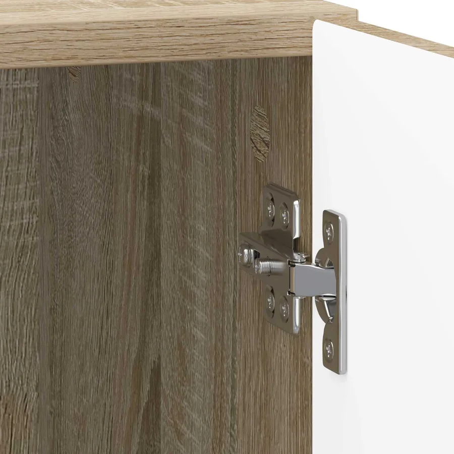 Cabinet de chevet 2 pcs Chêne Sonoma 43 x 34,5 x 50 cm - 11