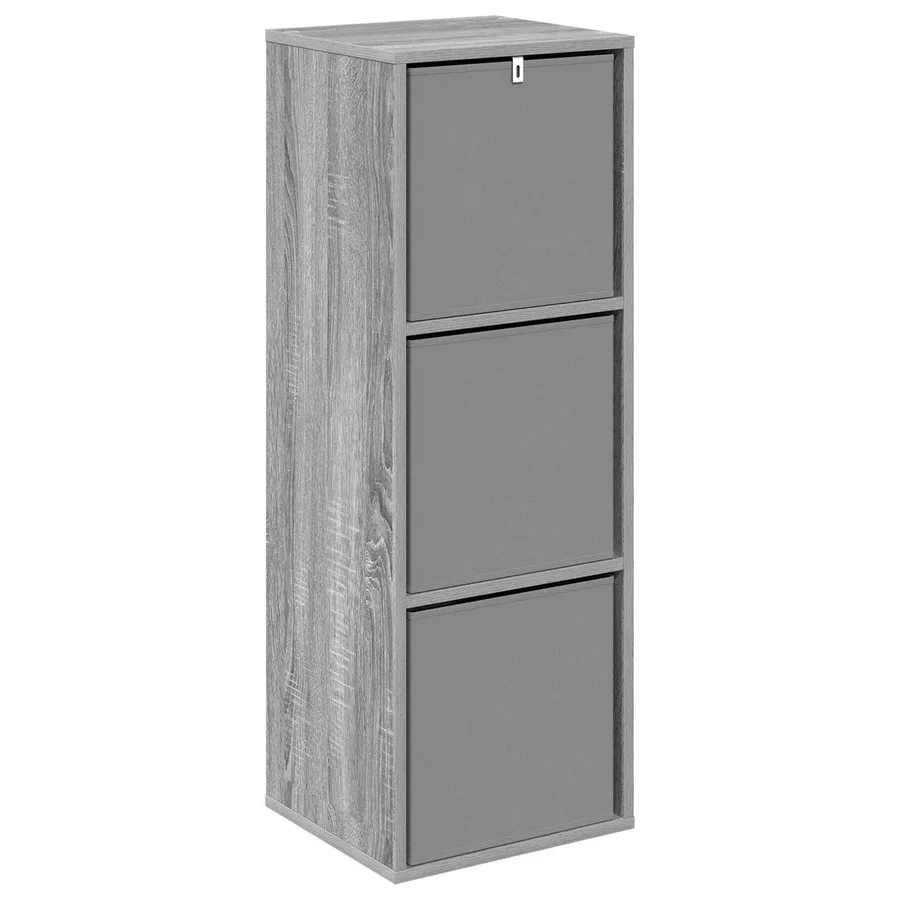 Buffet avec tiroir Gris Sonoma 35 x 32 x 99,5 cm - 7