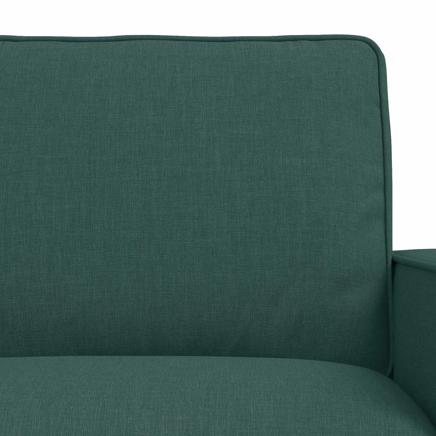 Ensemble de Canapés 2 pcs Vert foncé 182 x 80 x 82 cm tissu - 6