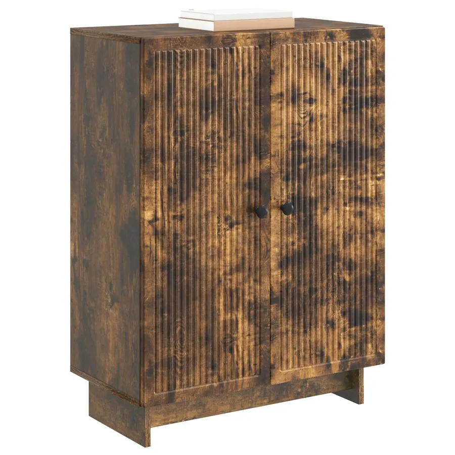 Buffet Chêne fumé 66 x 34,5 x 90 cm Bois d'ingénierie - 3