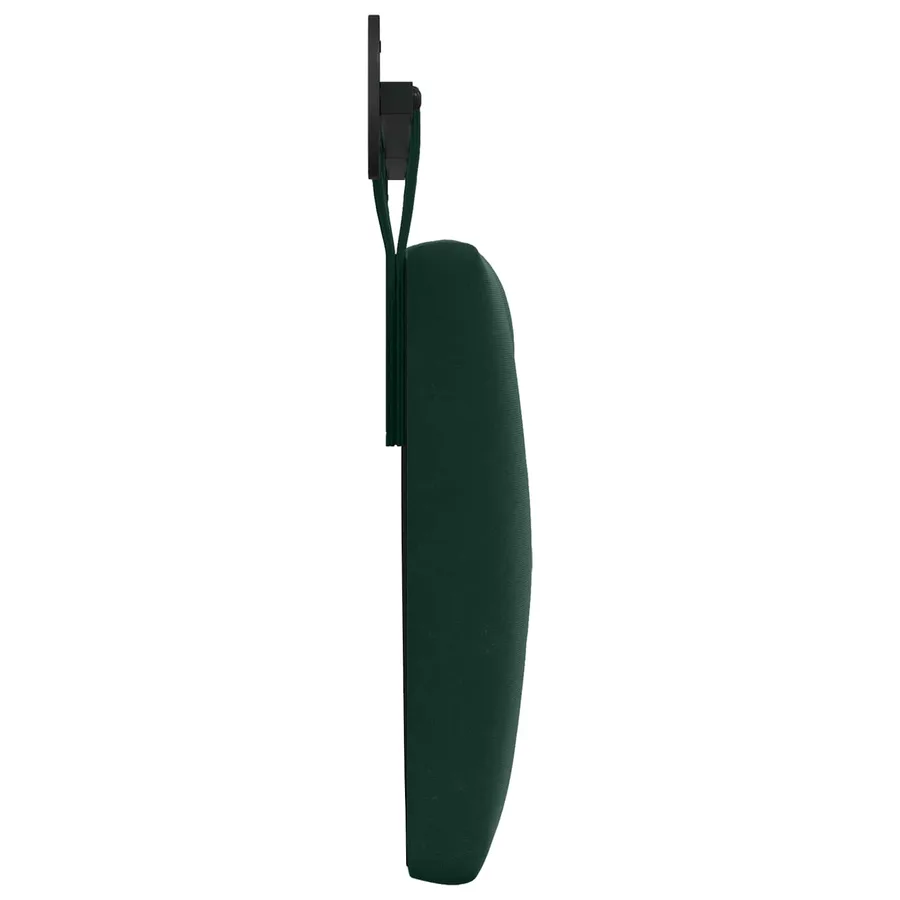 Tête de lit suspendue Avec lumière LED Vert foncé Velours - 6
