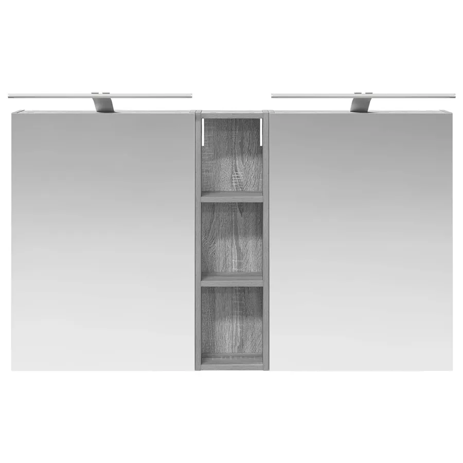 Ensemble de Meubles de Salle de Bain 3 pcs 120 x 14,5 x 70 cm - 6