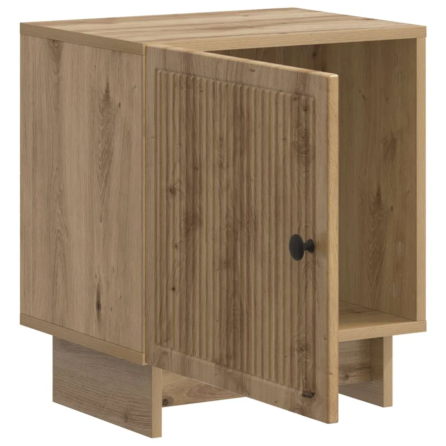 Cabinet de chevet Chêne artisanal 43 x 34,5 x 50 cm - 4